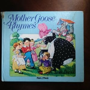 📚 Mother Goose Nursery Rhymes Vintage Book